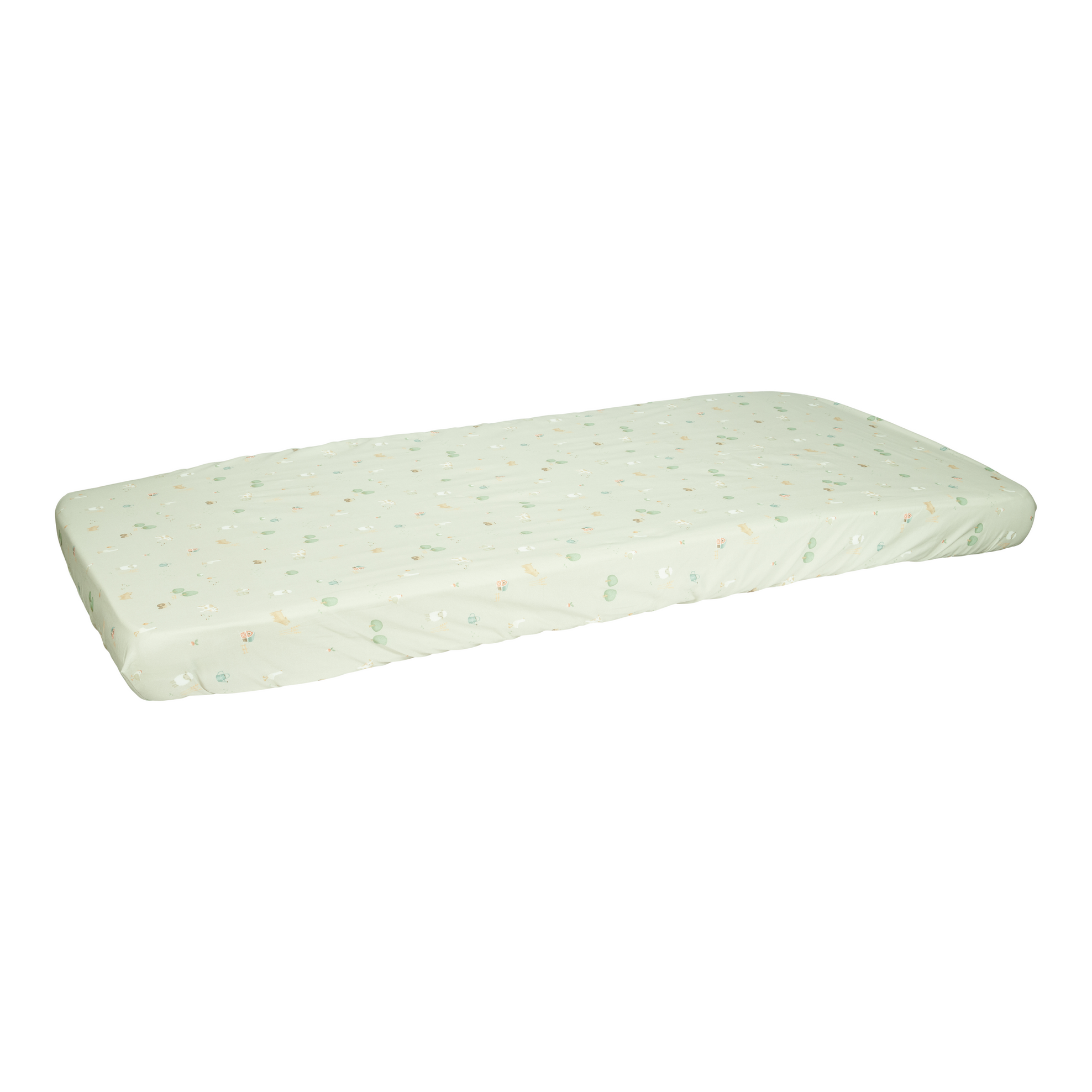 LIttle Dutch FItted Sheet Cot 60x120cm | LIttle Farm