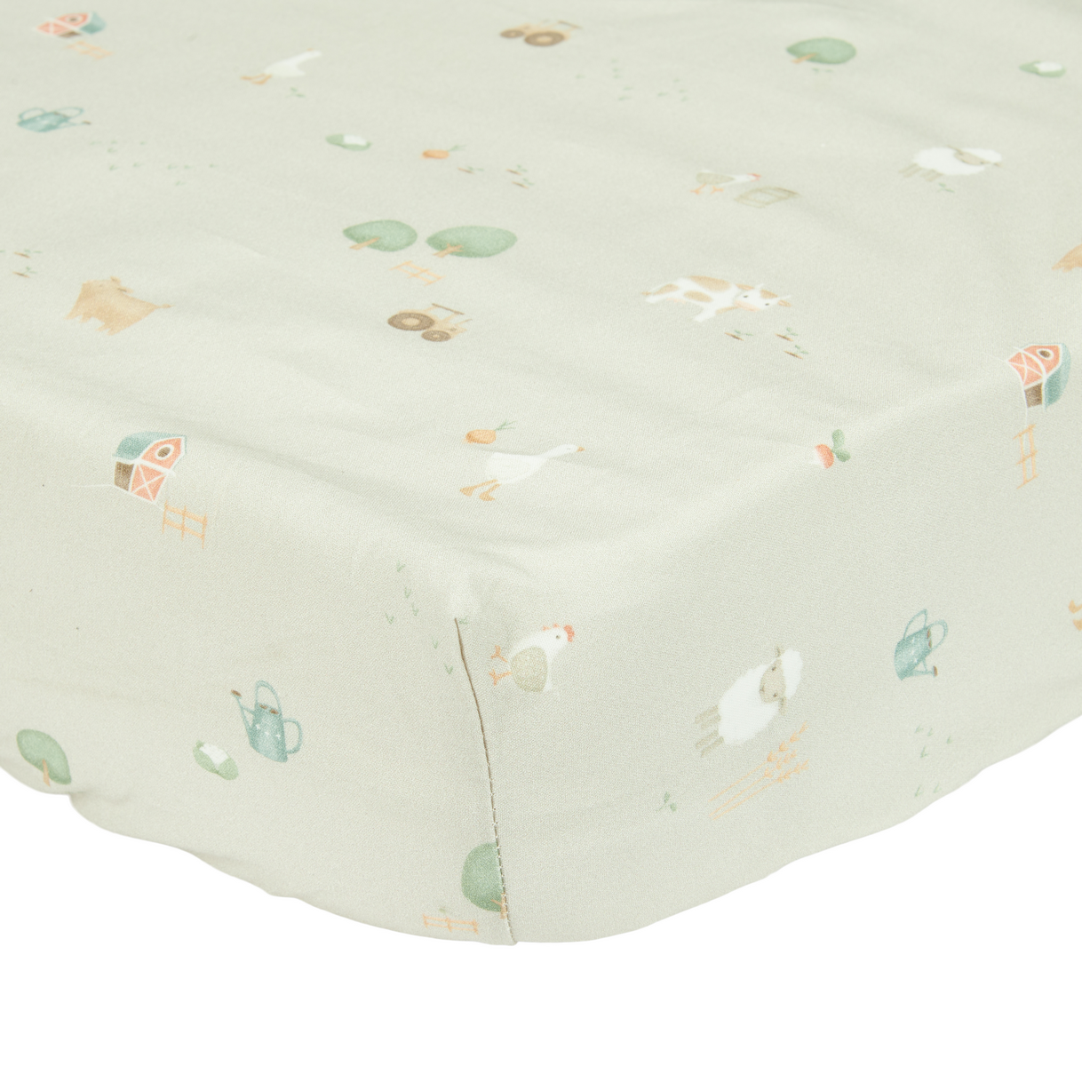 LIttle Dutch FItted Sheet 40x80cm cradle | LIttle Farm