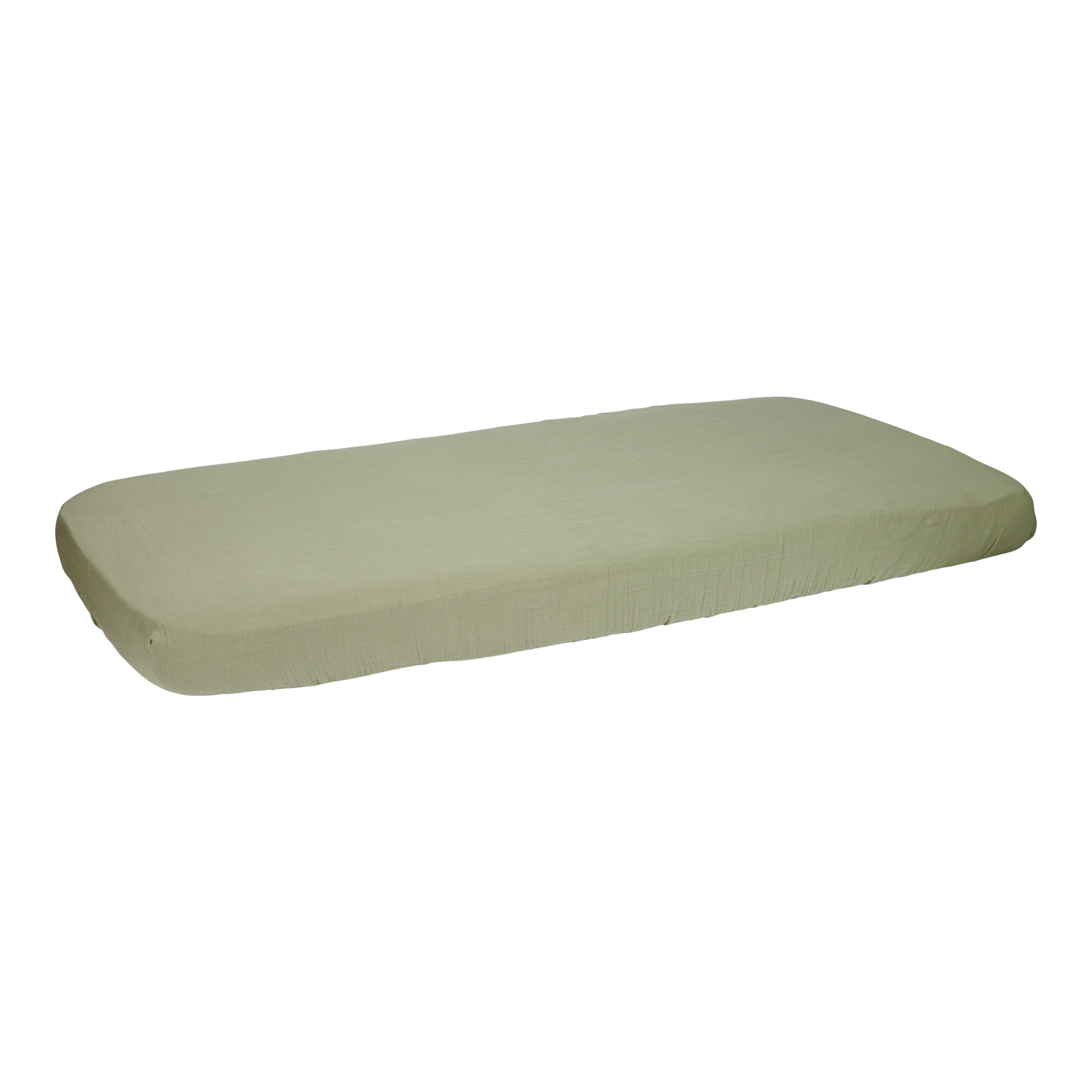 Little Dutch Fitted Sheet 40x80cm Crib | Olive