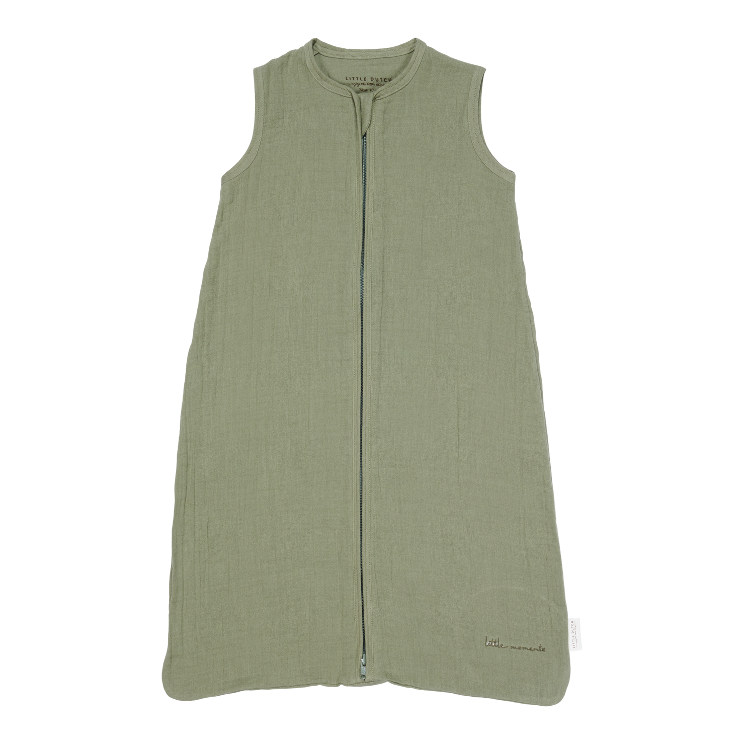 Little Dutch Sleeping Bag Summer Hydrophilic 70cm | Olive