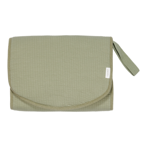 LIttle Dutch Changing Mat With handle pure beige | Pure Olive