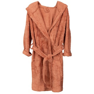 Timboo Bathrobe 4/6 years | Sunrise Orange