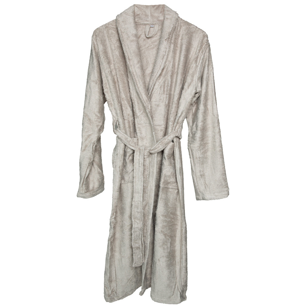 Timboo Mommy Bathrobe | Feather Grey