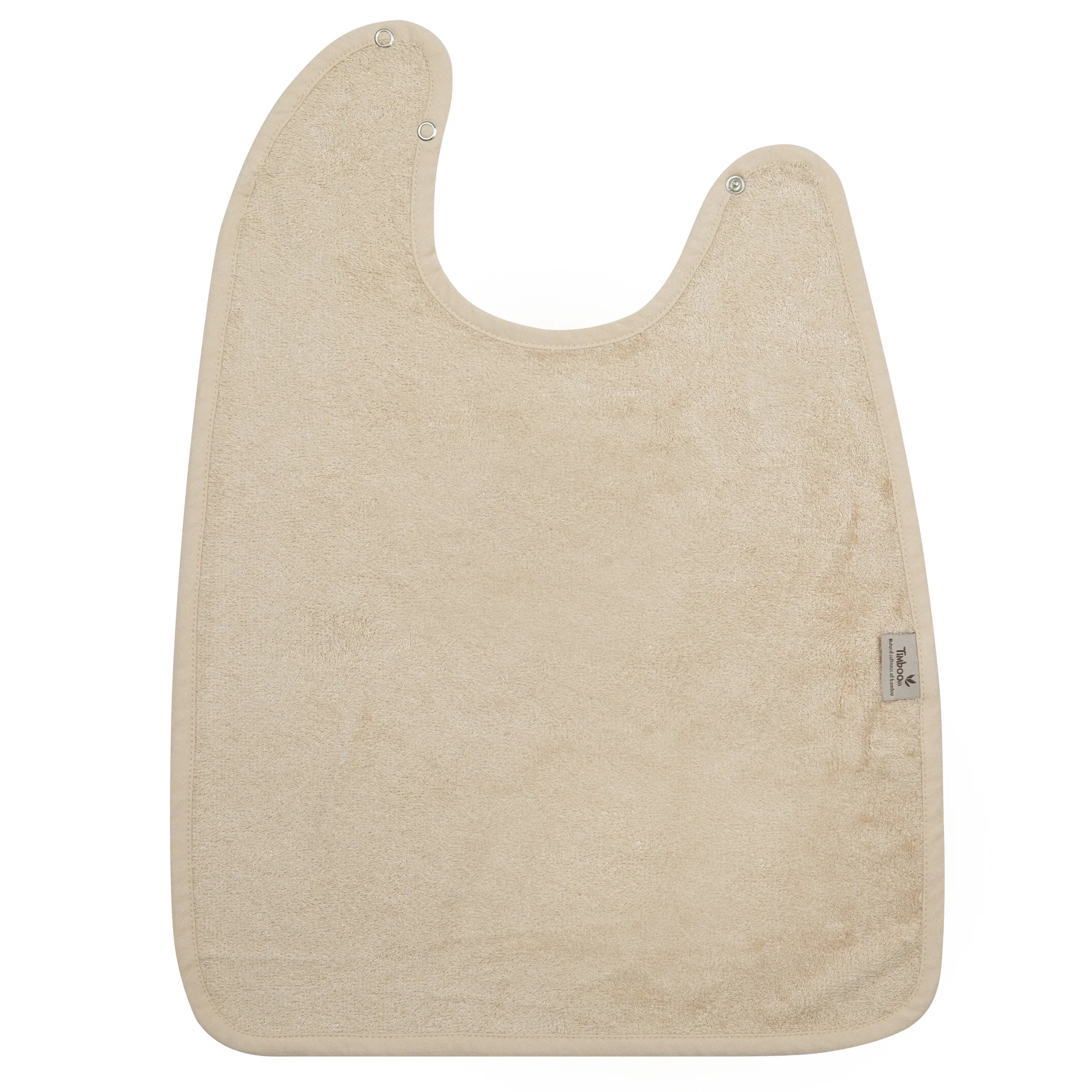 Timboo XL Bib 37x50cm Waterproof | Frosted Almond