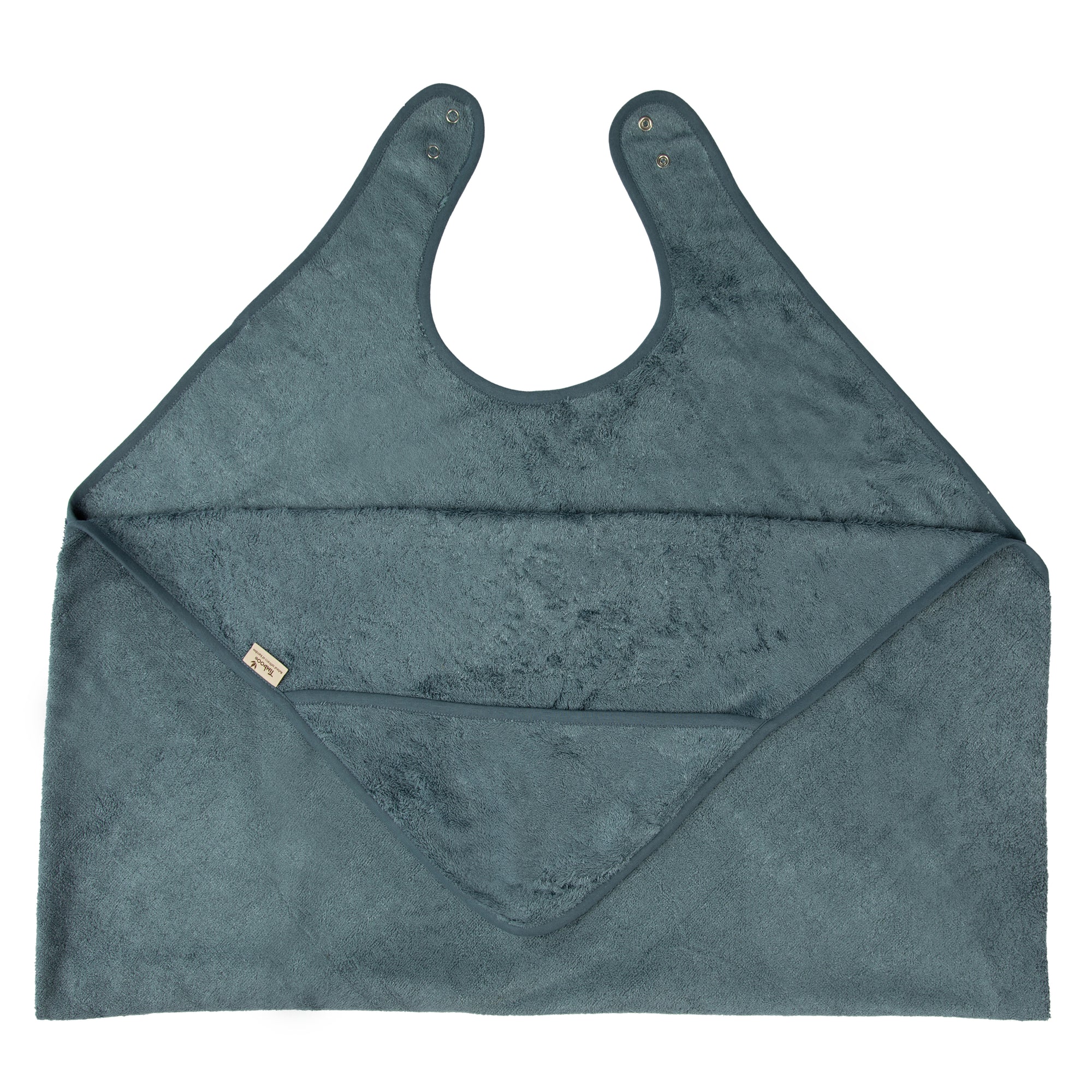 Timboo Bath Cape Parent/Baby Bamboo 98x104cm | Marin