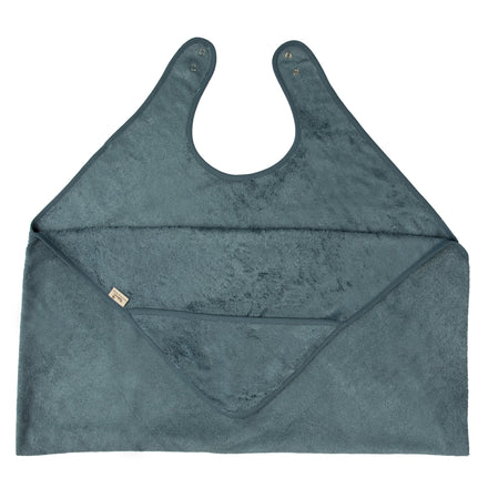 Timboo Bath Cape Parent/Baby Bamboo 98x104cm | Marin