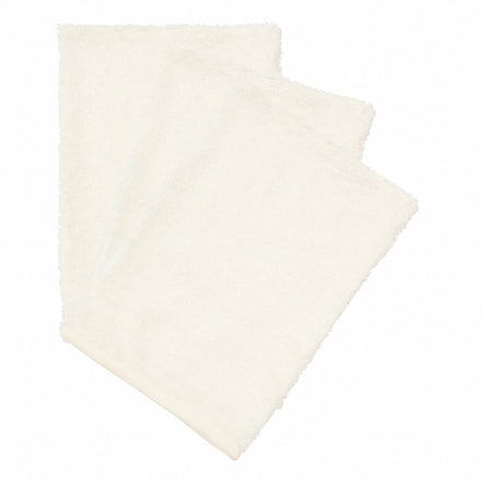 Timboo Set 3 Bamboo Washcloths | Daisy White