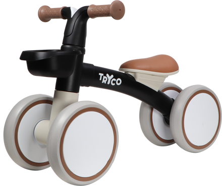 Tryco balance bike tricycle first bike luna | Black