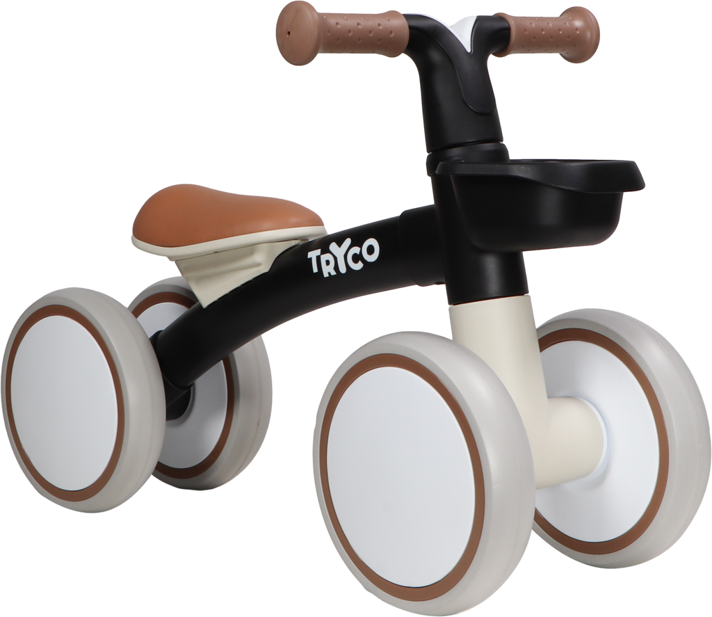 Tryco balance bike tricycle first bike luna | Black