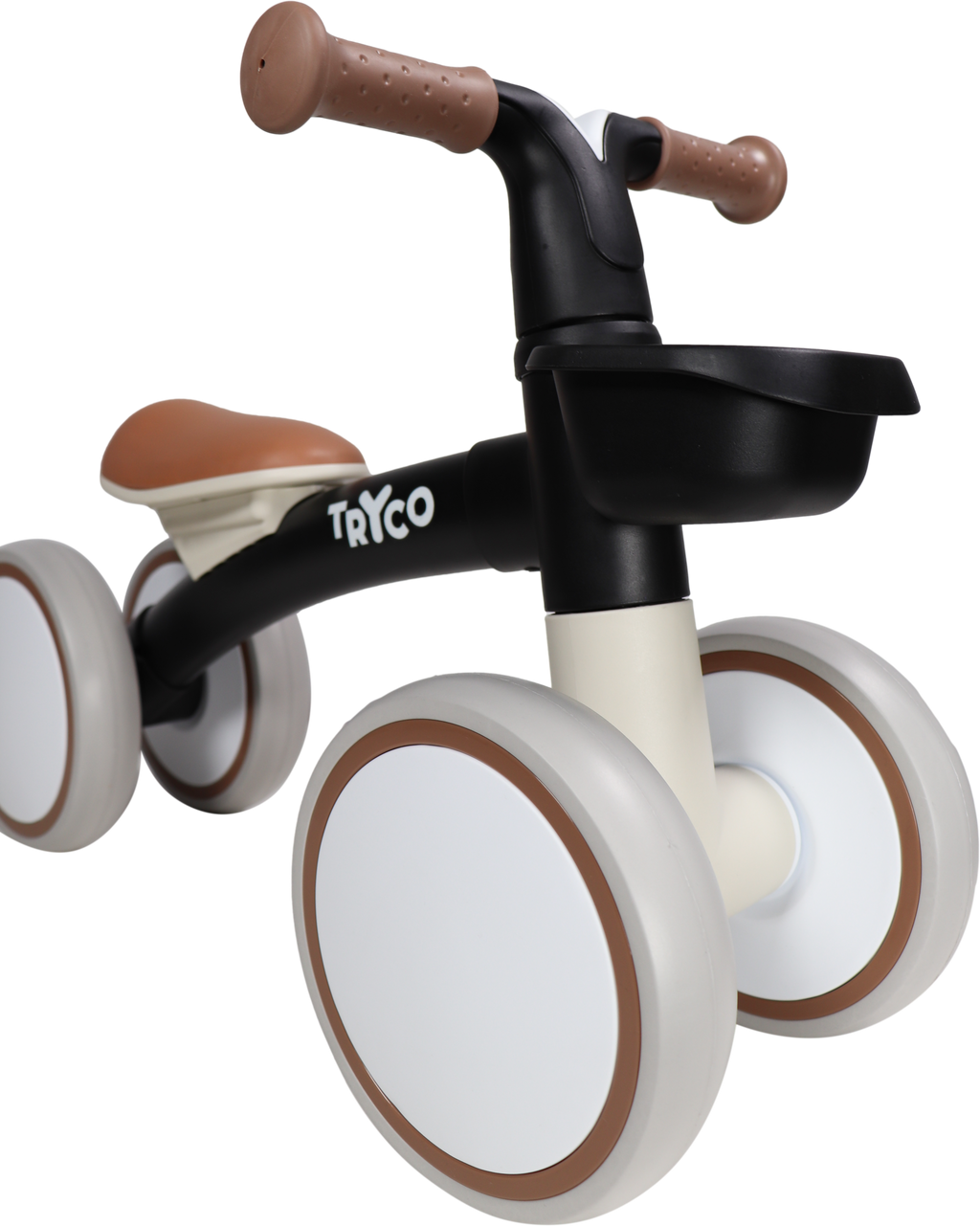 Tryco balance bike tricycle first bike luna | Black