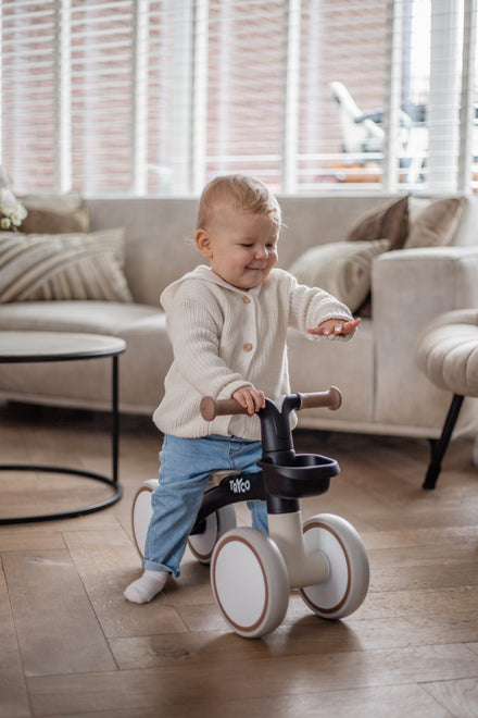 Tryco balance bike tricycle first bike luna | Black