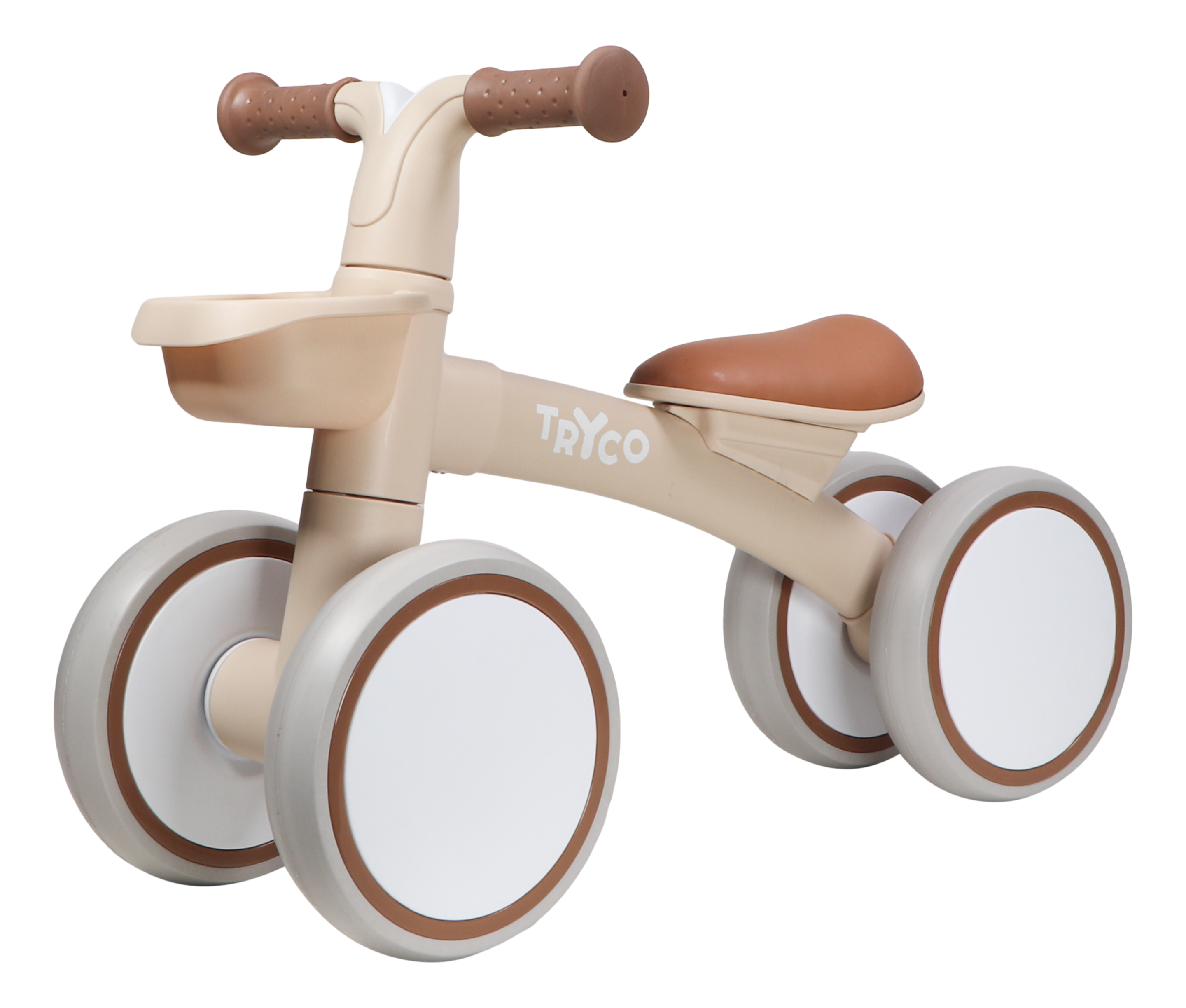 Tryco balance bike tricycle first bike luna | Off whIte