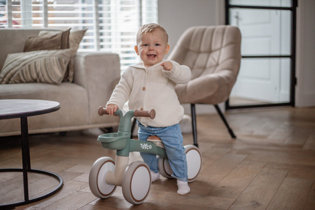 Tryco balance bike tricycle first bike luna | Stone Green