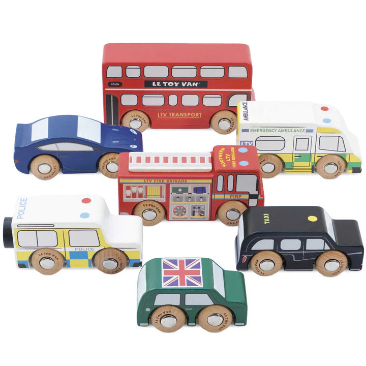 Le Toy van Set cars London