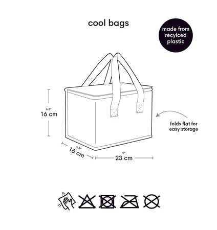 A Little Lovely Company Cooler bag 23 x 16 x 16cm | Ice creams