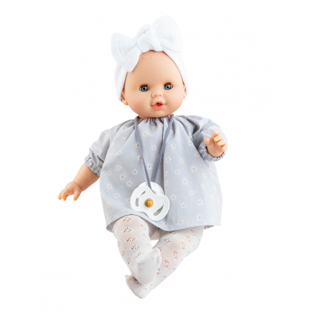 Paola Reina Doll with mechanism | Sonia light blue 36cm