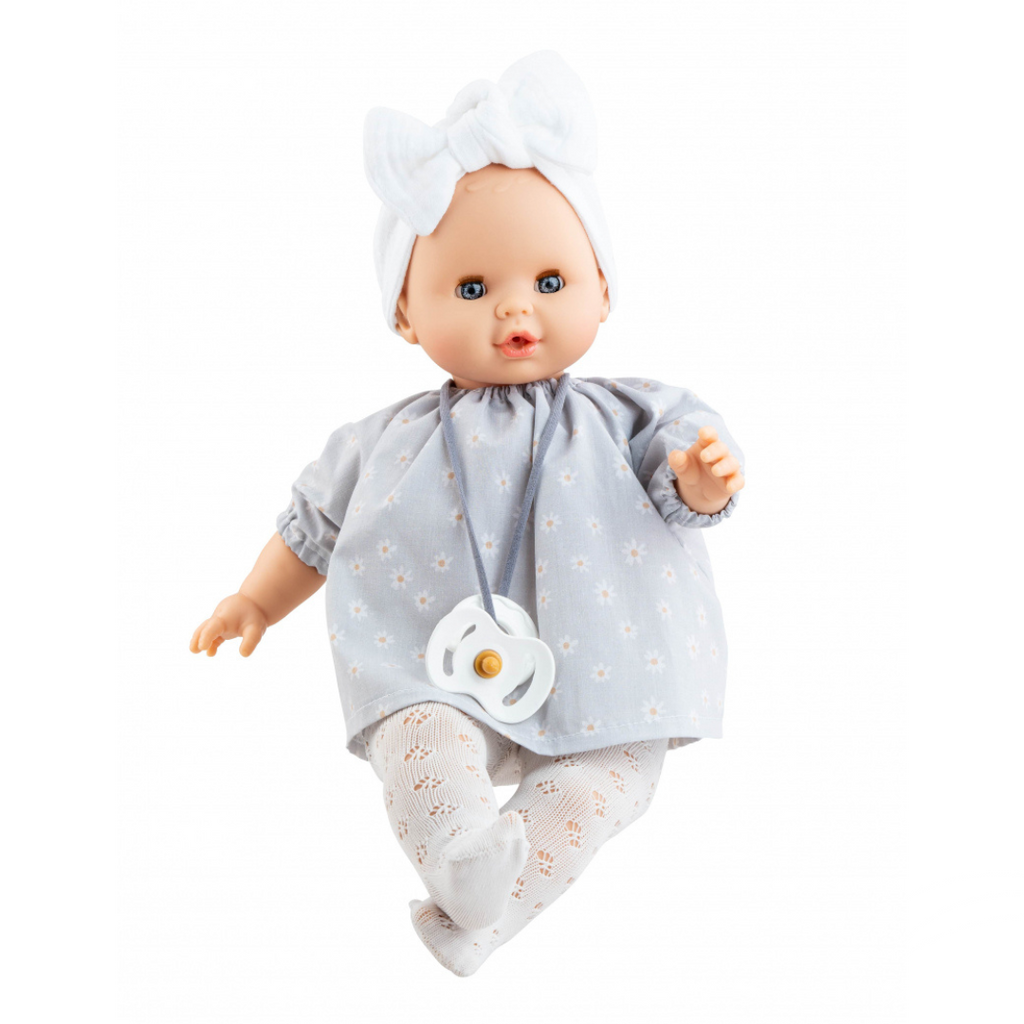 Paola Reina Doll with mechanism | Sonia light blue 36cm