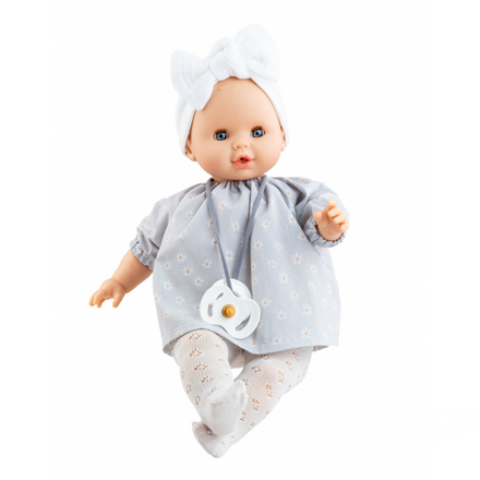 Paola Reina Doll with mechanism | Sonia light blue 36cm
