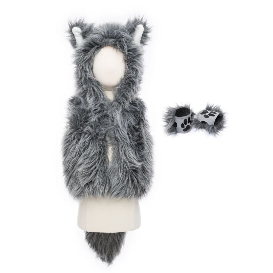 Great Pretenders Big Bad Wolf Vest Met Handschoenen 5-6Y