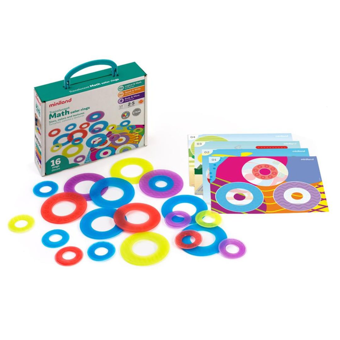 Miniland Lightpad Colored Play Rings