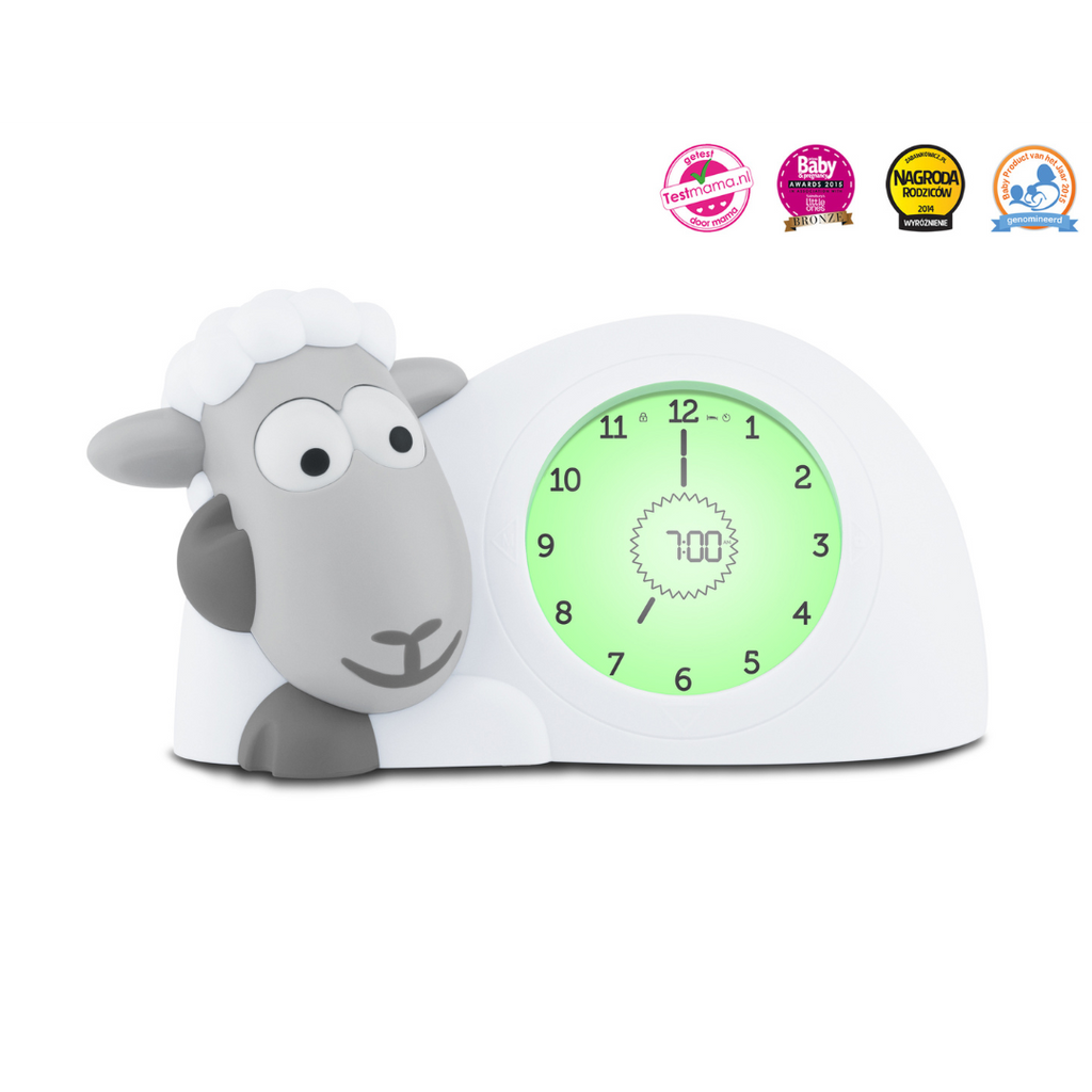 Zazu Sam The Sheep 3-In-1 Sleep Trainer | Gray