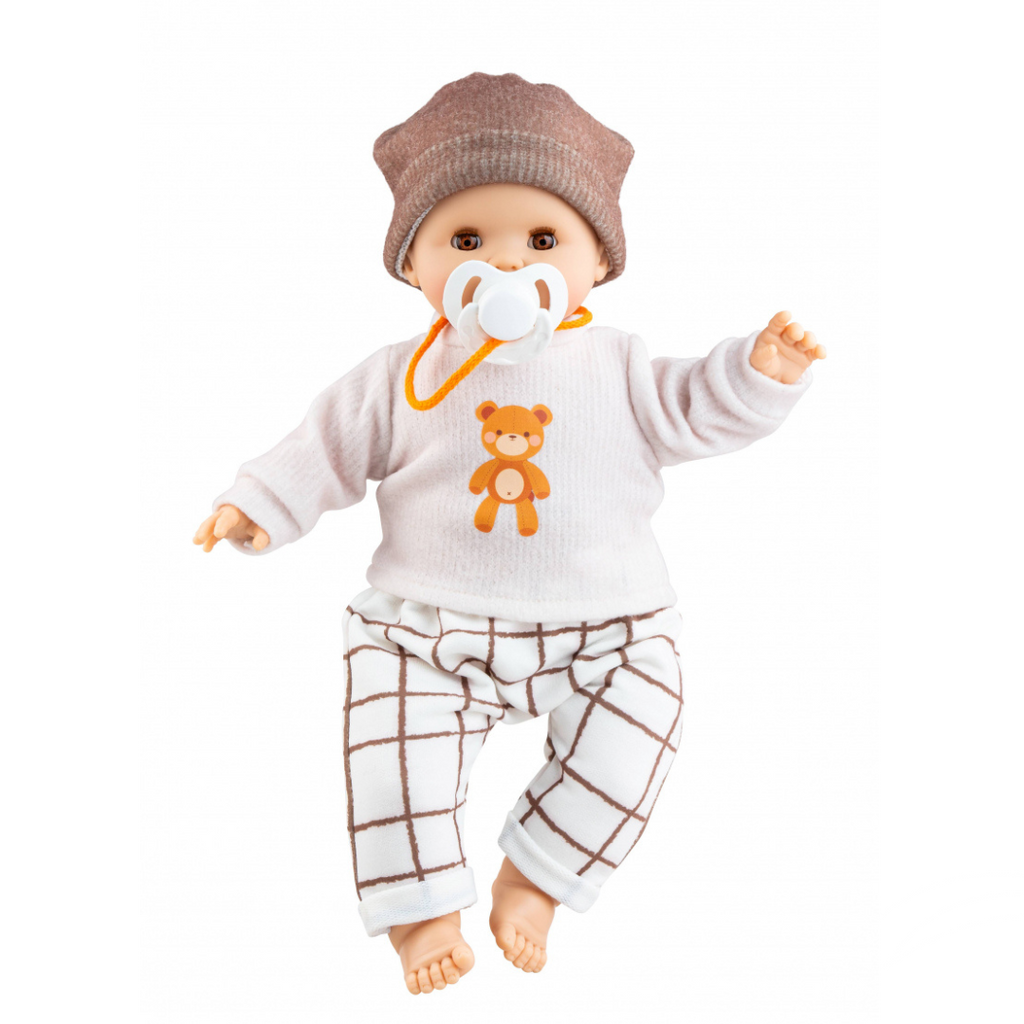 Paola Reina Doll with mechanism | Alex bear print 36cm