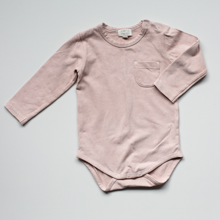 * The Simple Folk The Long Sleeve Onesie | Antique Rose