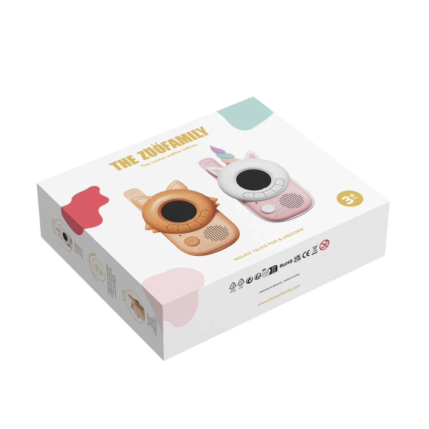 The Zoofamily Zoo walkie talkie | Unicorn-Fox