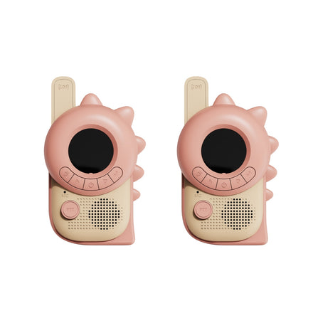The Zoofamily Zoo walkie talkie | Dino Pink