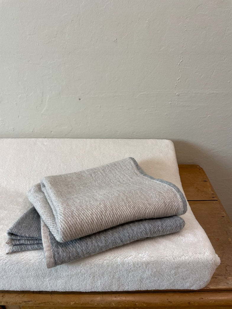 Koeka Crib blanket Cotton 75x100cm Toronto | Soft Gray