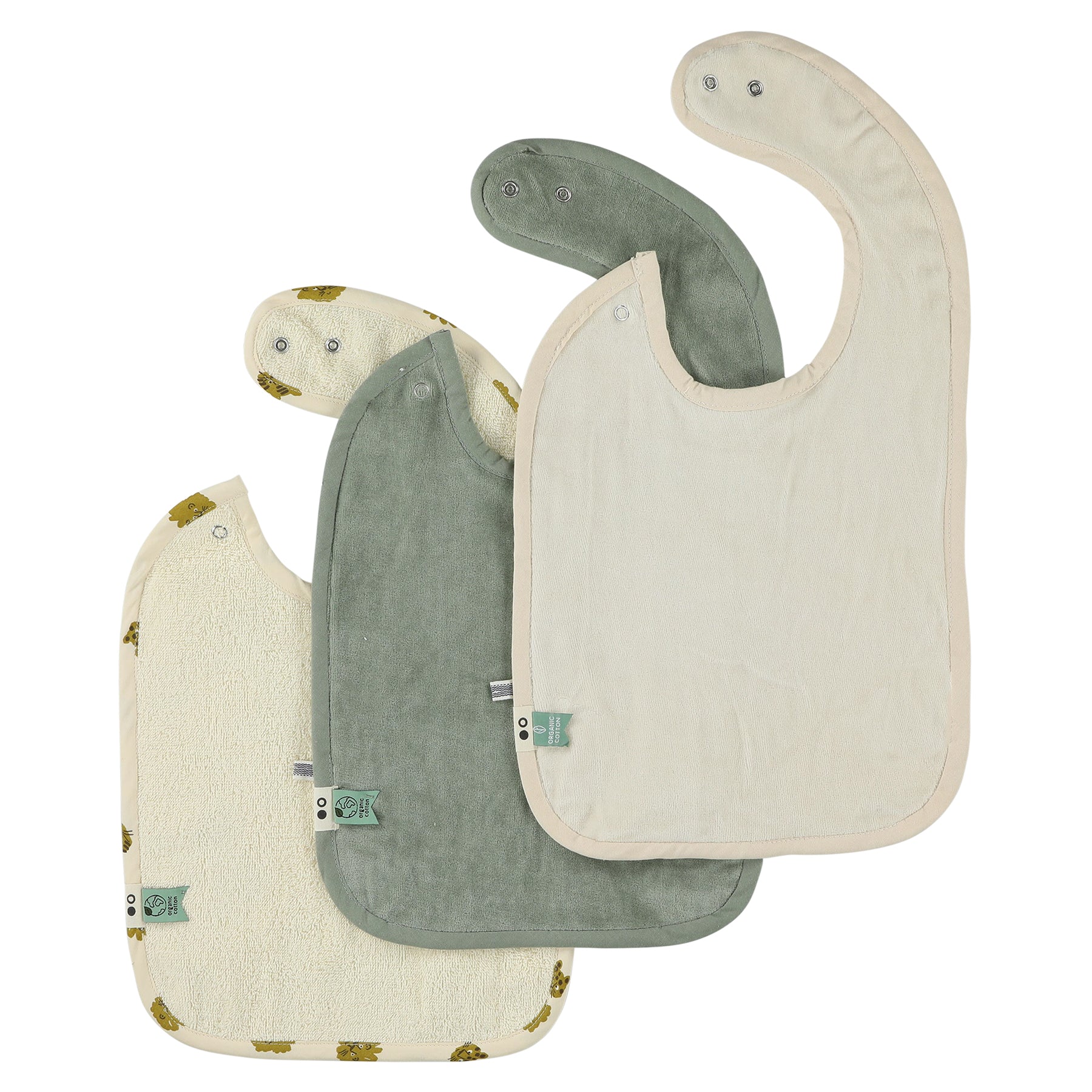 Trixie Bibs 3-pack Mix I Lucky Leopard