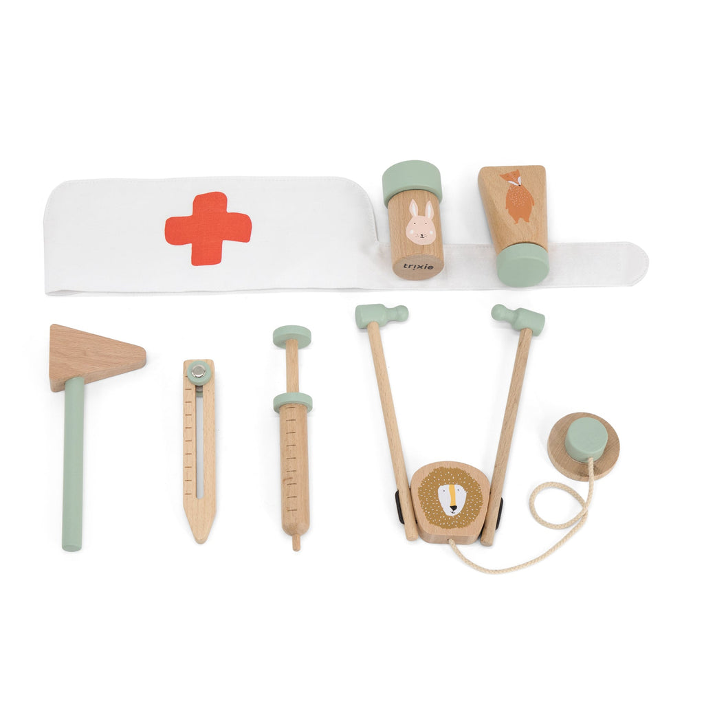 Trixie Wooden Doctor Set All Animals