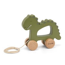 Trixie Wooden Pull Toy Animal | Mr. Dino