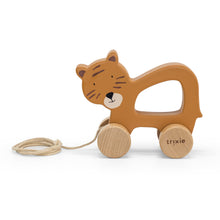 Trixie Wooden Pull Toy Animal | Mr. Tiger