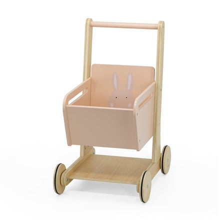 Trixie Wooden Shopping Car | Mrs. Rabbit