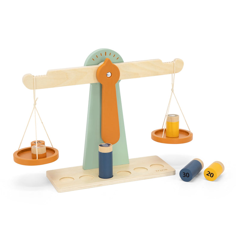 Trixie wooden scales with 6 weights All Animals