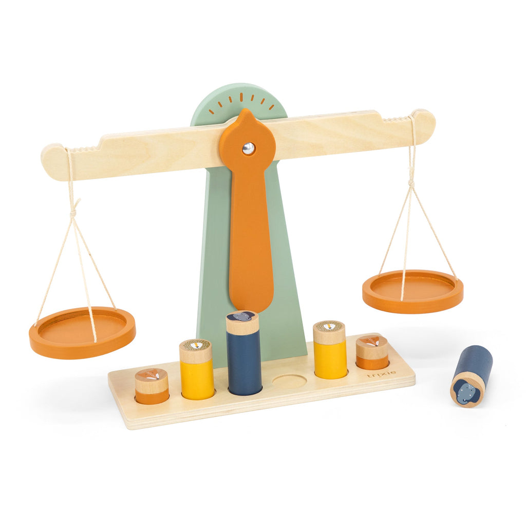 Trixie wooden scales with 6 weights All Animals