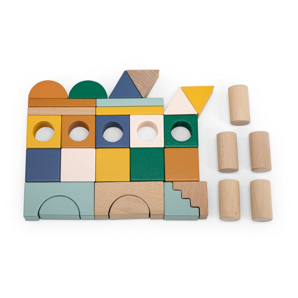 Trixie Wooden Block Set 31 pieces All Animals