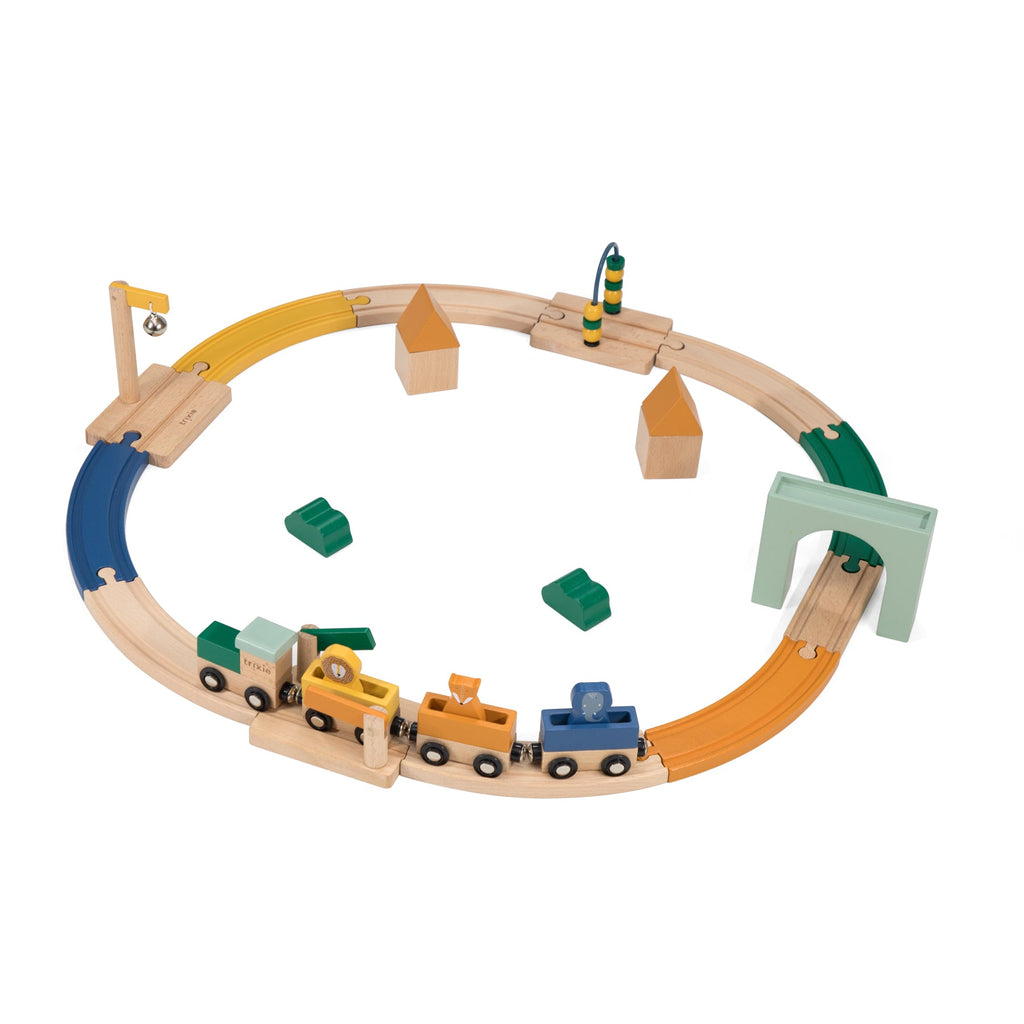 Trixie Wooden Train Set All Animals