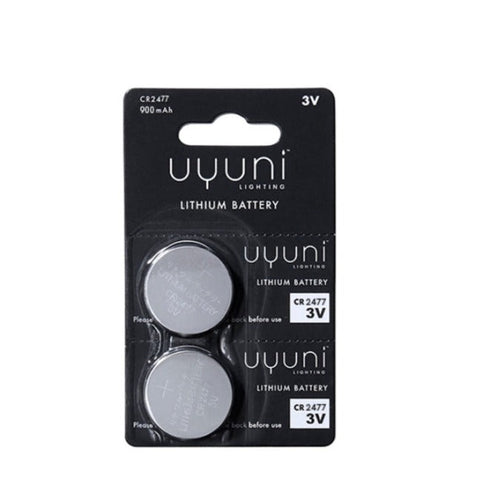 Uyuni 2 Pack battery for LED candle | Type CR2477