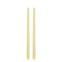 Uyuni LED Candle Slim Taper Candle Dinner Candle 6.8x30 cm | Wheat Yellow