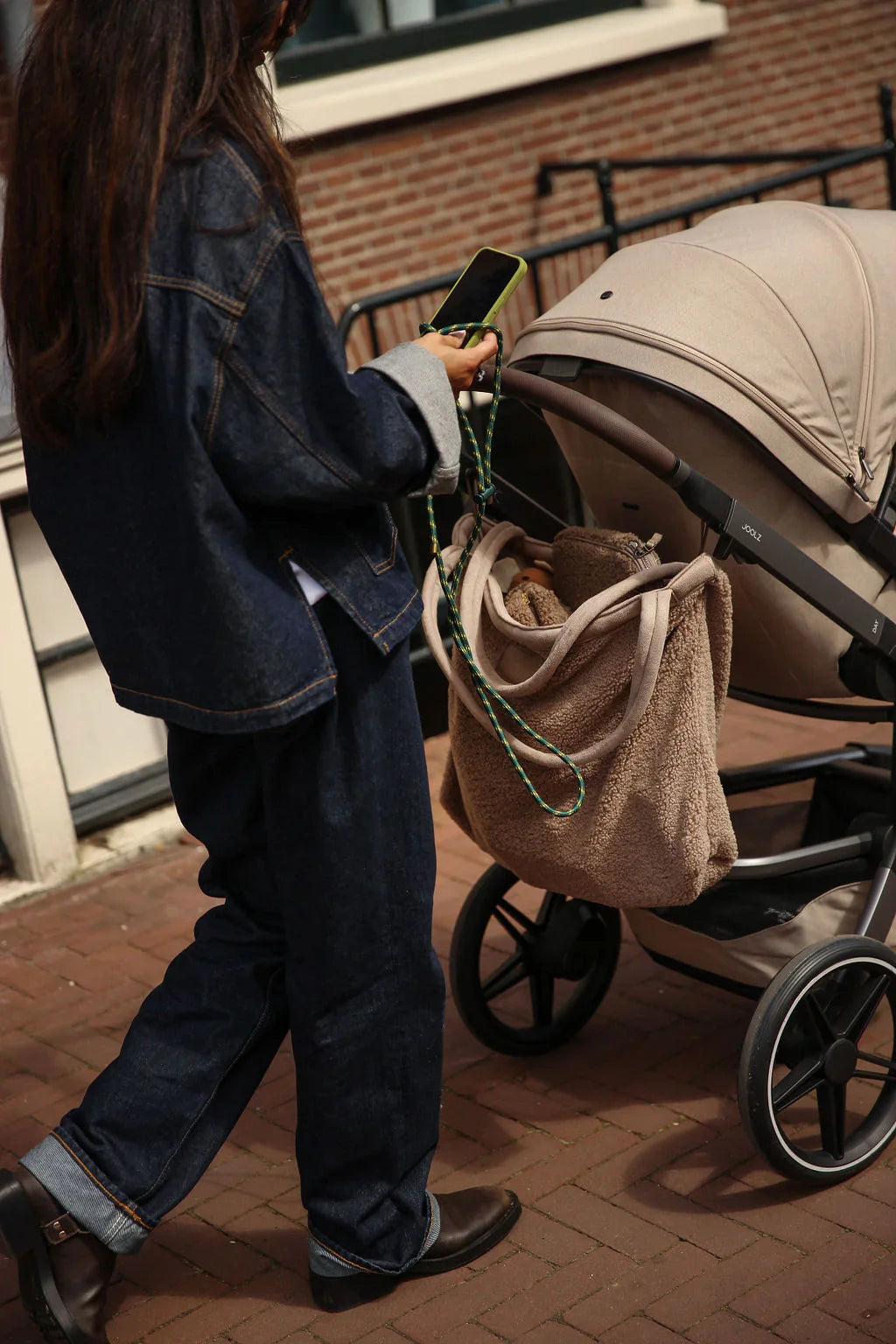 Studio Noos x Joolz Teddy Mom Bag | Sandy Taupe