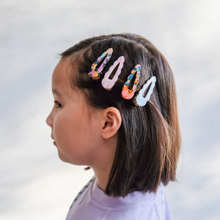 Mimi & Lula Serrated Hair Clips Multi