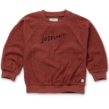 Sproet & Sprout Sweatshirt Raglan | Jodelahiti Barn Red