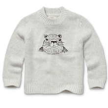 Sproet & Sprout Sweater Embroidery Marmot | Ivory