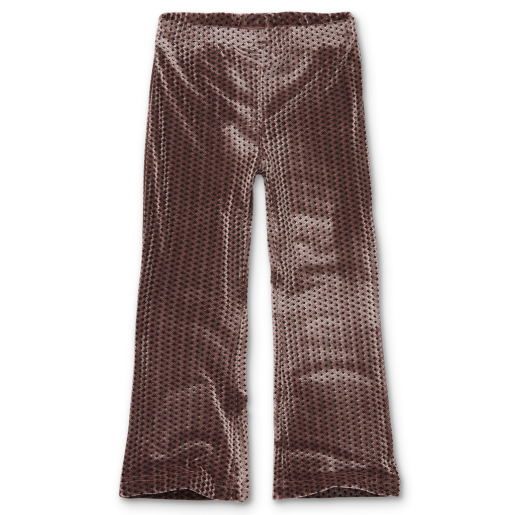 Sproet & Sprout Flair Pants Velvet Wiggle | Misty Rose