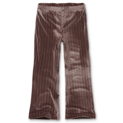 Sproet & Sprout Flair Pants Velvet Wiggle | Misty Rose