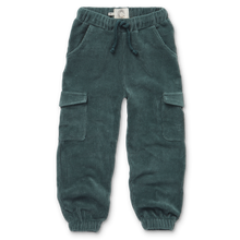 Sproet & Sprout Sweatpants Cargo | Smoke pine