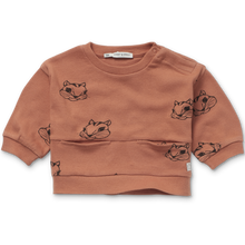 Sproet & Sprout Baby Sweatshirt Squirrel Print | Cafe