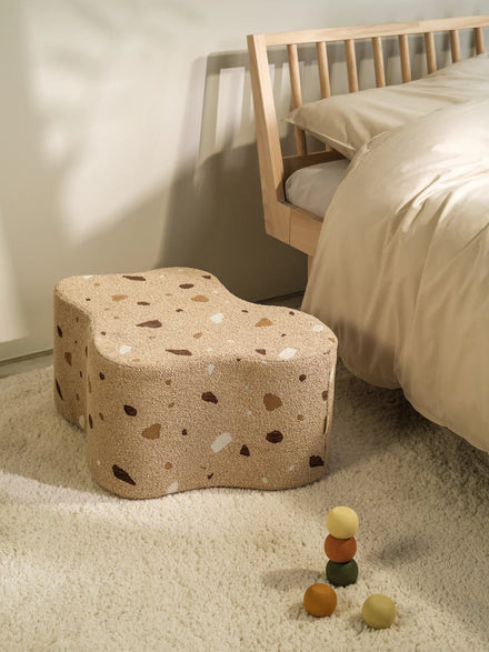 Wigiwama Cloud Pouffe | Terrazzo Sand